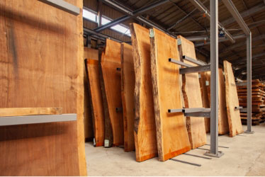 天然木工房の天然木一枚板