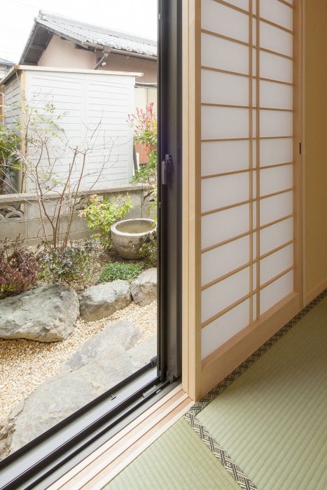 和室からの眺め｜京都・滋賀の注文住宅 天然木の家