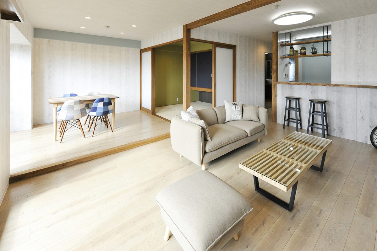 フレンチアパートメント風｜京都・滋賀の注文住宅 天然木の家