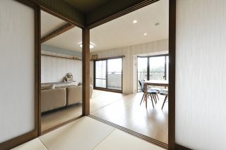 和室からの眺め｜京都・滋賀の注文住宅 天然木の家