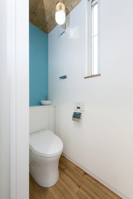 神明みのりの街モデルハウスのトイレ｜京都・滋賀の注文住宅 天然木の家
