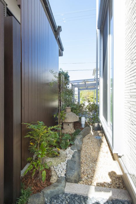 日本庭園風庭｜京都・滋賀の注文住宅 天然木の家
