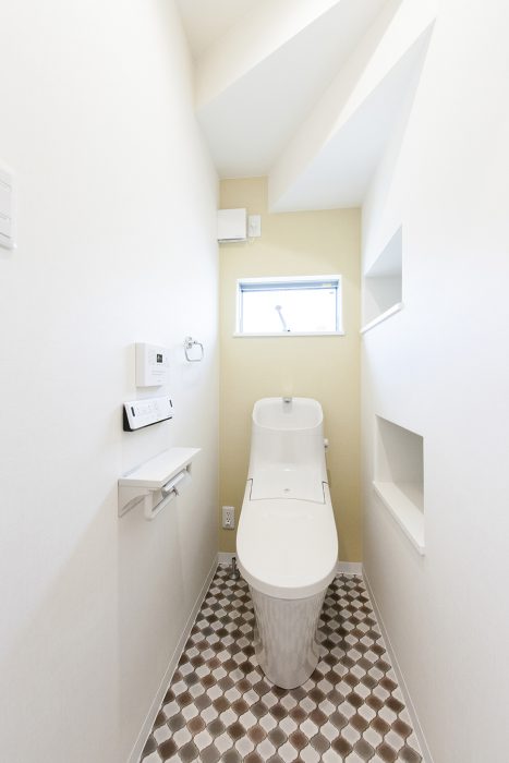 可愛いトイレ｜京都・滋賀の注文住宅 天然木の家