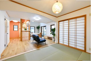 LDKと和室｜京都・滋賀の注文住宅 天然木の家