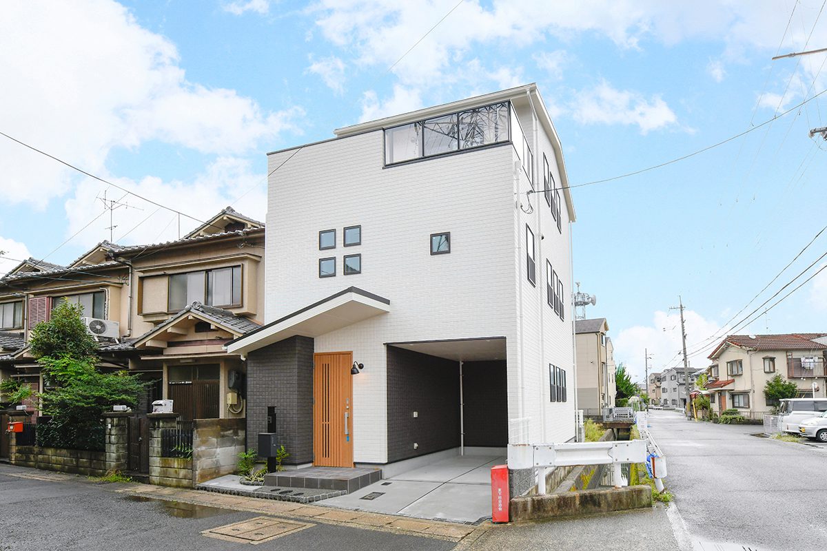 外観｜京都・滋賀の注文住宅 天然木の家