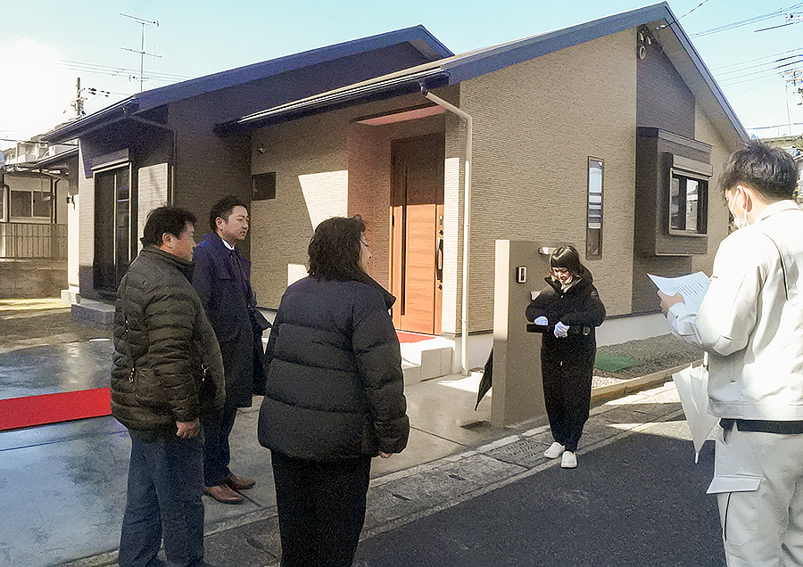 平屋のお家でセレモニー｜京都・滋賀の注文住宅 天然木の家