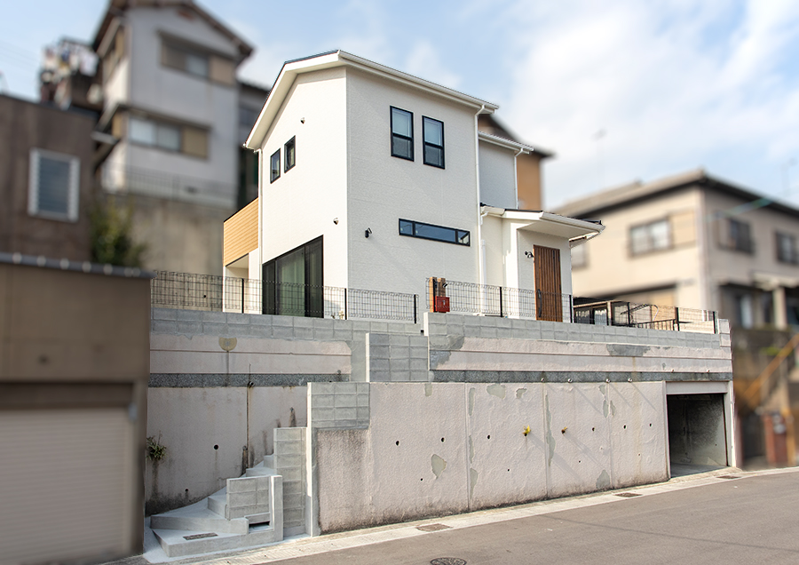 おしゃれに暮らす白い家｜京都・滋賀の注文住宅 天然木の家