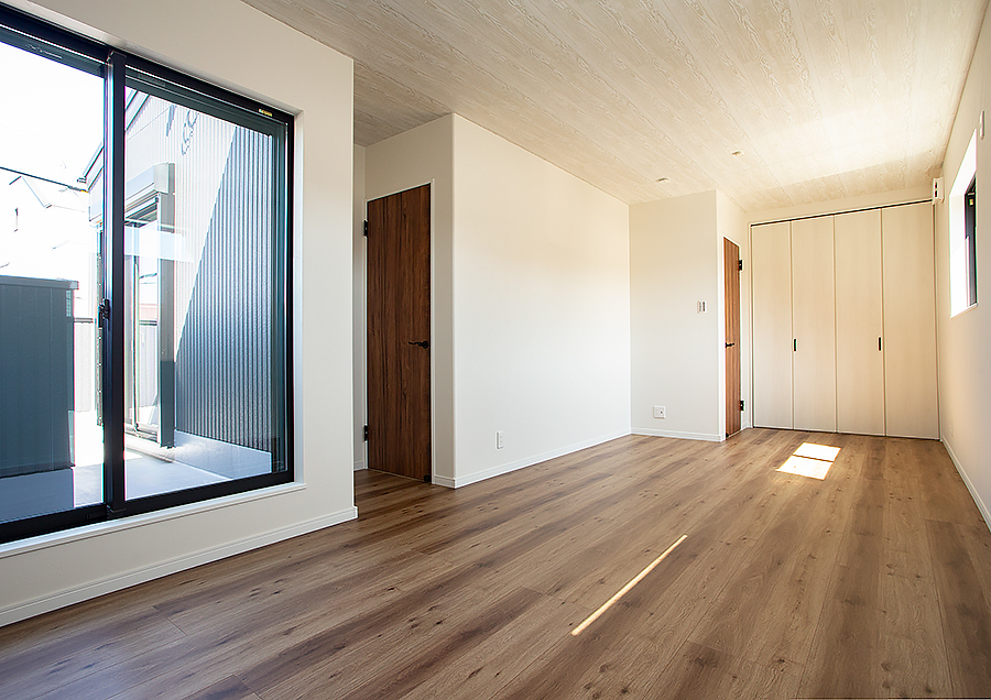 将来設計の洋室｜京都・滋賀の注文住宅 天然木の家