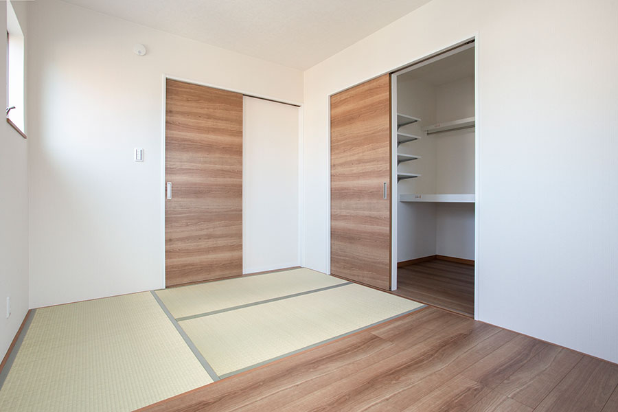 旅館の一室をイメージして作られた和洋室｜京都・滋賀の注文住宅 天然木の家