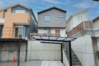 眺望の良い崖地に建つお家｜京都・大阪・滋賀の注文住宅 天然木の家