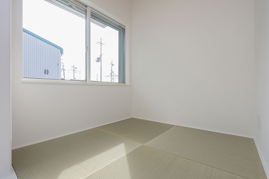 スクエア型の和室｜京都・大阪・滋賀の注文住宅 天然木の家